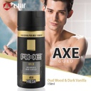 AXE - Aerosol antitranspirante GOLD - OUD WOOD &amp; DARK VANILLA 48H FRESH x 97 g / 150 mL