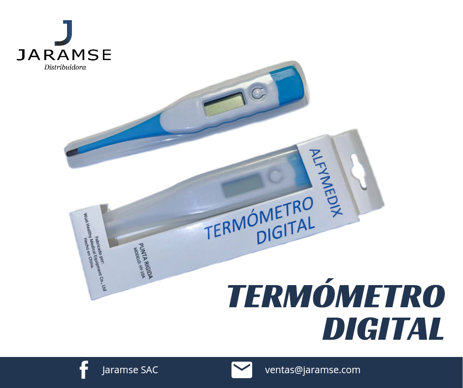 ALFYMEDIX TERMOMETRO - Termometro digital ALFYMEDIX - PUNTA RIGIDA - modelo HY-10A