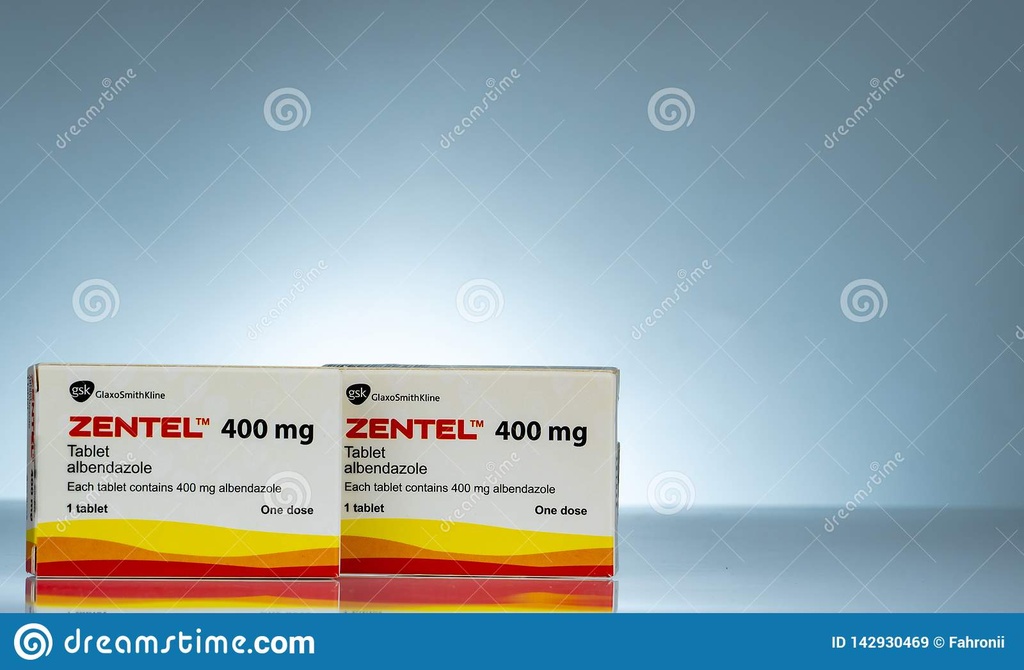 ZENTEL - Tabletas caja x 50 - 400 mg