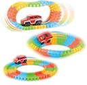 PISTA CARRO - Pista fluorescente con carro VARIABLE TRACK CAR x 49 PCS