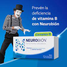 NEUROBION - Tabletas caja x 100 - 50 mg + 50 mg + 50 mg + 1 mg