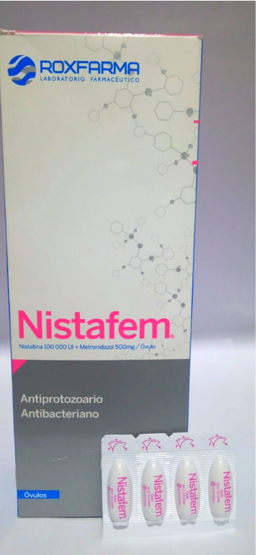 NISTAFEM - Ovulo caja x 100 - 500 mg + 100 000 U.I.