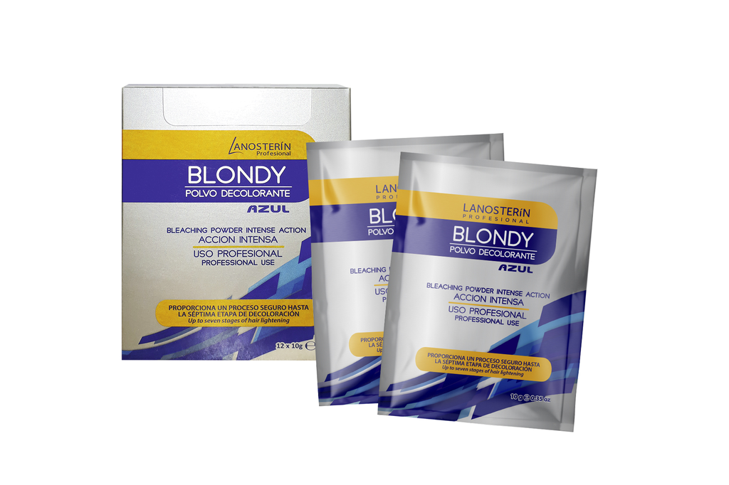 BLONDY - Polvo Decolorante azul - 10 g