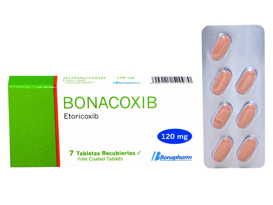 BONACOXIB - Tabletas recubiertas caja x 7 - 120 mg