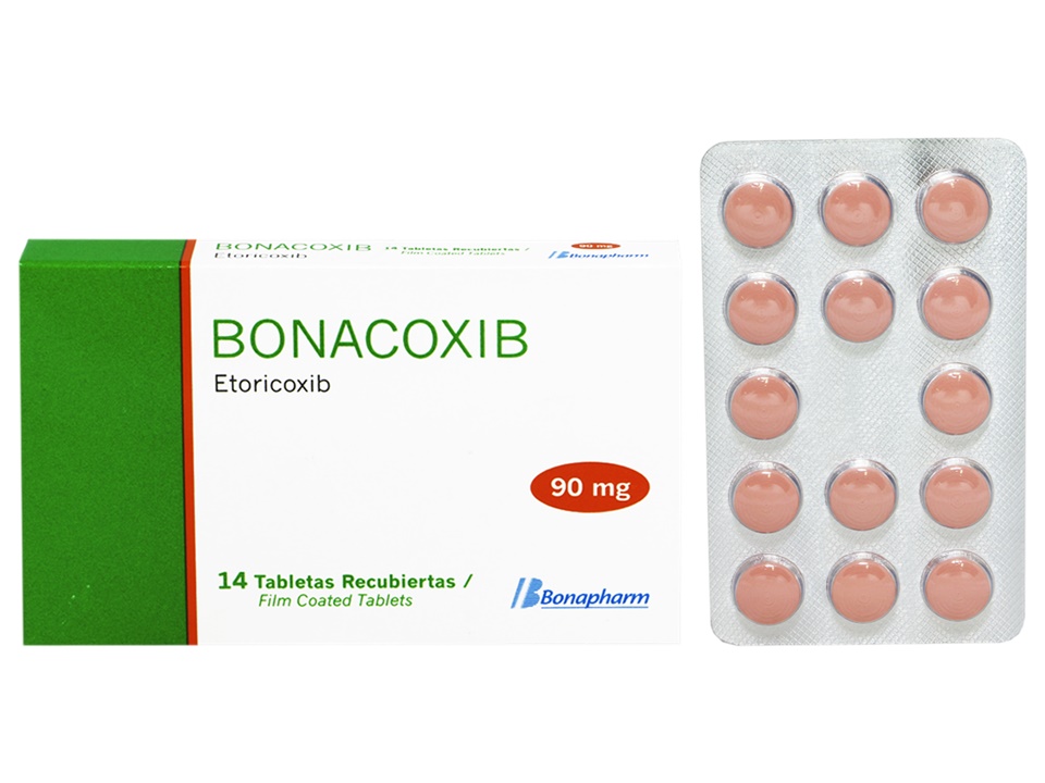 BONACOXIB - Tabletas recubiertas caja x 14 - 90 mg