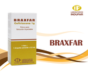 BRAXFAR - Polvo para solucion inyectable - 1 vial + 1 ampolla solvente x 3.5 mL via I.M. - 1 g