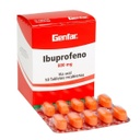 IBUPROFENO GENFAR - Tabletas recubiertas caja x 50 - 800 mg