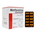 METFORMINA CLORHIDRATO PORTUGAL - Tabletas recubiertas caja x 100  - 850 mg