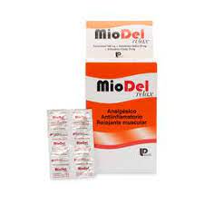 MIODEL RELAX - Tabletas recubiertas caja x 100 - 500 mg + 50 mg + 75 mg