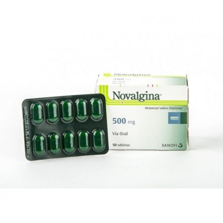 NOVALGINA - Tabletas caja x 50 - 500 mg