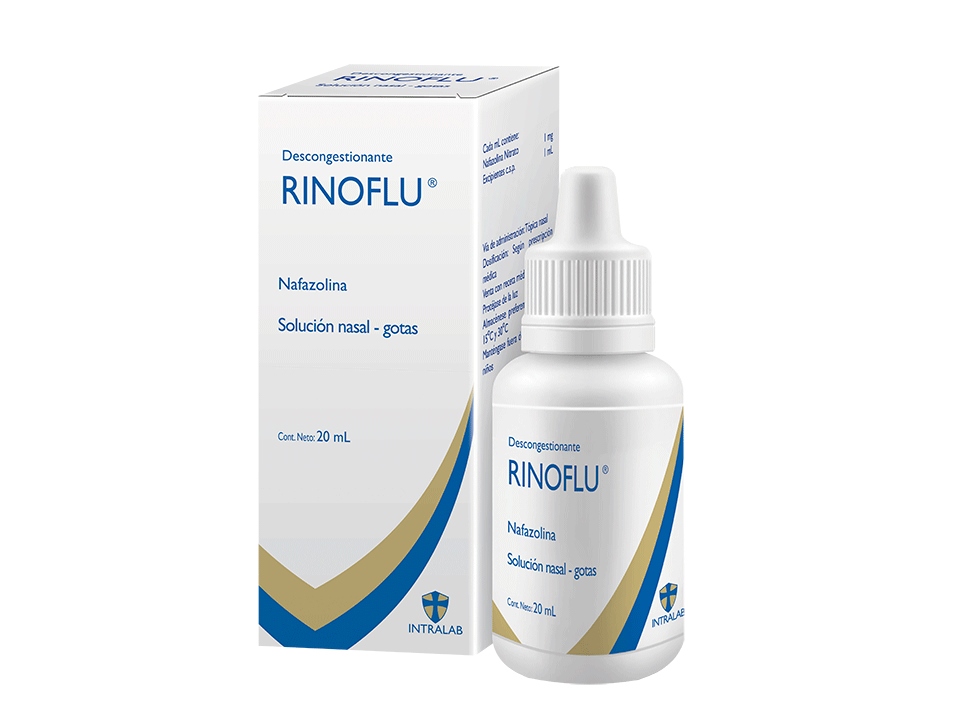 RINOFLU - Solucion nasal gotas x 20 mL - 1 mg