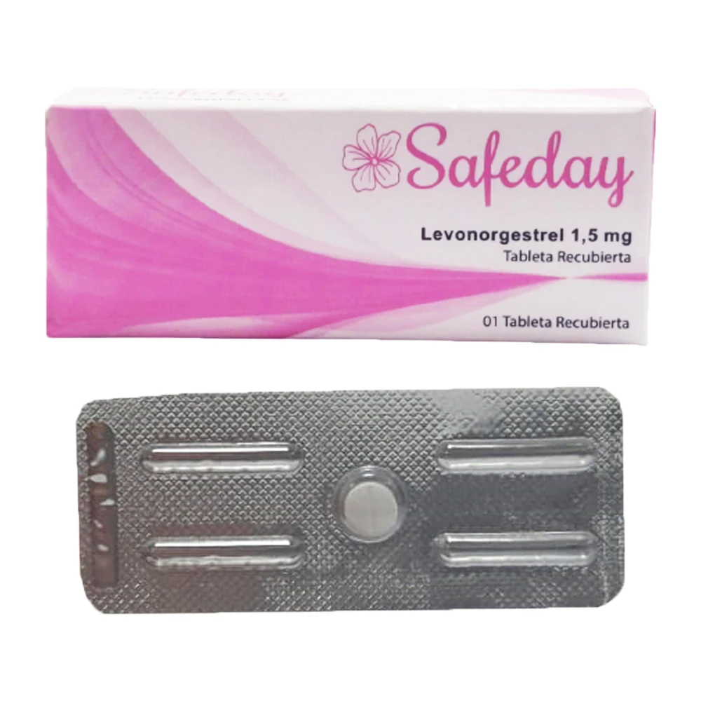 SAFEDAY - Tableta recubierta caja x 1 - 1.5 mg