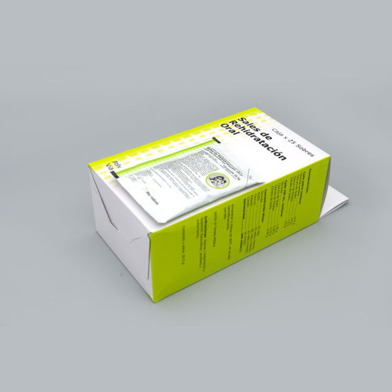 SALES DE REHIDRATACION ORAL - Polvo para solucion oral caja x 25 sobres (sobre x 20.5 g c/u) - 2.6 g + 1.5 g + 2.9 g + 13.5 g