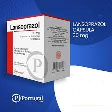 LANSOPRAZOL PORTUGAL - Capsulas de liberacion retardada caja x 100 - 30 mg