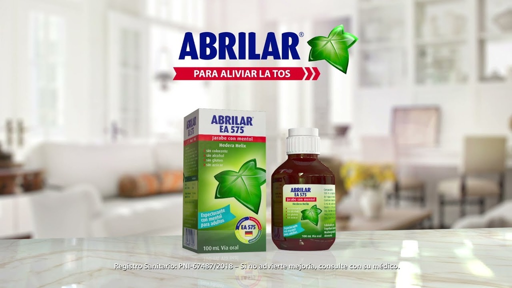 ABRILAR - Jarabe oral HEDERA HELIX x 100 mL
