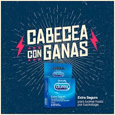 DUREX - Condones de latex lubricados x 3 unidades