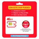 CHIPS CLARO - Chips CLARO 4G LTE