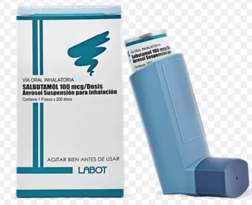 SALBUTAMOL AEROSOL LABOT - Frasco 100 mcg / dosis - 200 dosis