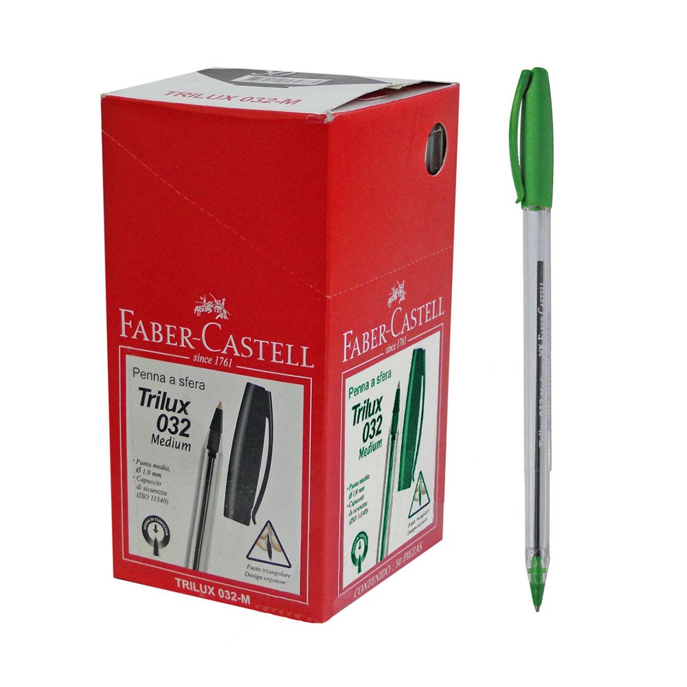 LAPICERO 032 - Lapicero Trilux FABER CASTELL 032 Punta Media