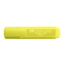 PLUMON RESALTADOR - Plumon resaltador TEXLINER 1546 FABER CASTELL AMARILLO