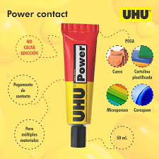 UHU POWER - Pegamento UHU POWER x 50 mL