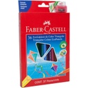 COLORES LARGOS x 36 - Colores largos triangulares FABER CASTELL  x 36