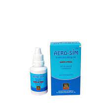 AERO - SIM - Suspension oral gotas - SABOR ANIS - x 15 mL - 80 mg