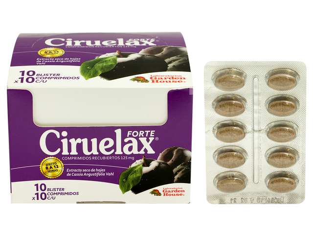 CIRUELAX FORTE - Comp. oral caja x 100 - 500 mg