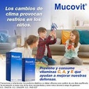 MUCOVIT - Jarabe x 110 mL - 1000 mg + 100 mg + 200 mg