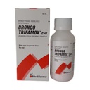 BRONCO TRIFAMOX 250 - Polvo para suspension oral x 60 mL - 250 mg + 4 mg / 5 mL