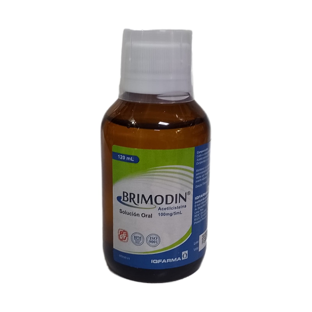 BRIMODIN - Solucion oral x 120 mL - 100 mg / 5 mL