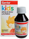 IBUPROFENO GENFAR KIDS - Suspension oral PEDIATRICA SABOR A TUTTI FRUTTI x 120 mL - 100 mg / 5 mL