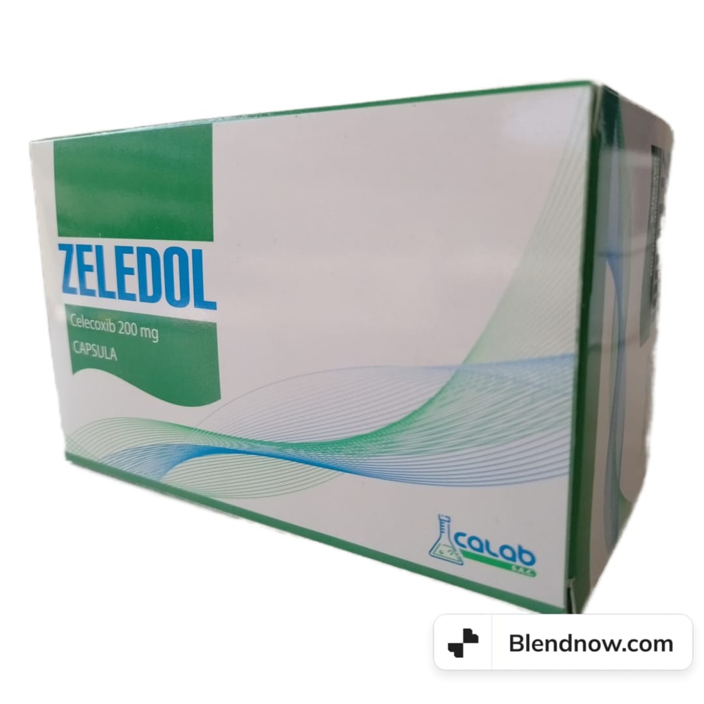 ZELEDOL - Capsulas caja x 100 - 200 mg