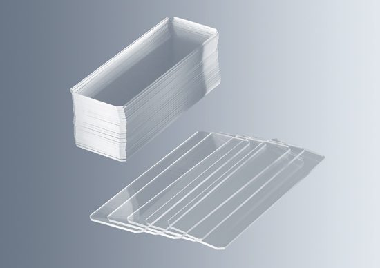 PORTAOBJETOS - Portaobjetos de vidrio - microscope slides 25 mm x 75 mm caja x 50 pcs