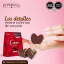 CUORE - Caja de bombones de chocolate rellenos con crema de mani caja x 91 gr