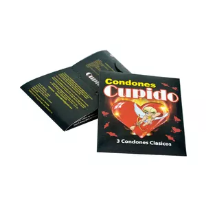 CUPIDO CLASICO - Condones de latex natural lubricados x 3 - CLASICO