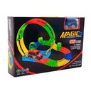 PISTA CARRO - Pista fluorescente con carro MAGIC LUMINOUS TRACK x 95 PCS