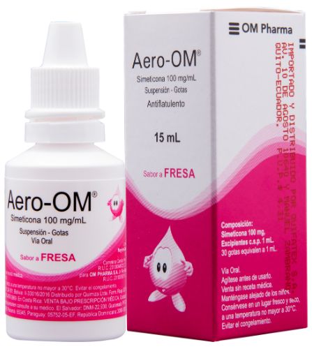 AERO - OM - Susp. oral - gotas x 15 mL - 100 mg / mL