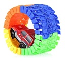 PISTA CARRO - Pista fluorescente con carro MAGICAL TRACKS x 56 PCS en blister