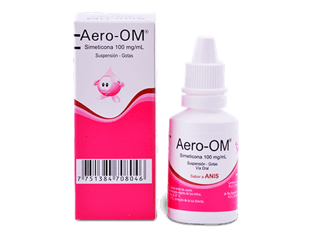 AERO - OM - Susp. oral - gotas x 15 mL - 100 mg / mL