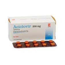 ACICLOVIR FARMINDUSTRIA - Tabletas caja x 100  - 200 mg