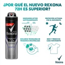 REXONA MEN - Aerosol antitranspirante ACTIVADO POR EL MOVIMIENTO - SENSITIVE 72H x 89 g / 150 mL