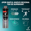 REXONA MEN - Aerosol antitranspirante ACTIVADO POR EL MOVIMIENTO - SENSITIVE 72H x 89 g / 150 mL