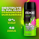 AXE - Aerosol antitranspirante EPIC FRESH - POMELO Y CARDAMOMO 48H MAXIMA + FRESCURA x 97 g / 150 mL