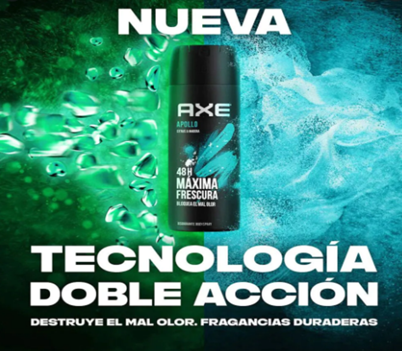 AXE - Aerosol antitranspirante APOLLO - CITRUS &amp; MADERA 48h MAXIMA + FRESCURA x 97 g / 150 mL