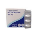 AZITROMICINA MEDROCK - Tabletas recubiertas caja x 30 - 500 mg