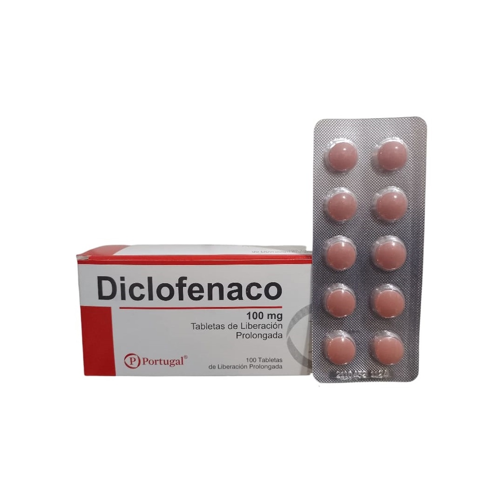 DICLOFENACO GENFAR - Tabletas de liberacion extendida caja x 20 - 100 mg