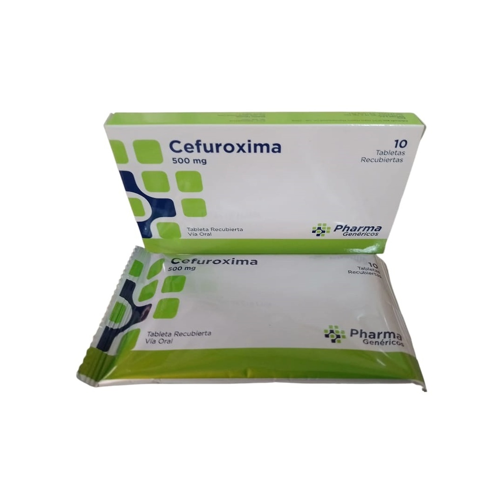 CEFUROXIMA PHARMAGEN - Tabletas caja x 10 - 500 mg