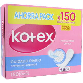 KOTEX - Protectores diarios KOTEX - CUIDADO DIARIO - BIG PACK x 150