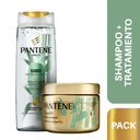 PACK PANTENE BAMBU - Pack PANTENE Shampoo BAMBU - NUTRE &amp; CRECE x 400 mL + Mascarilla intensiva BAMBU - NUTRE Y CRECE x 300 mL